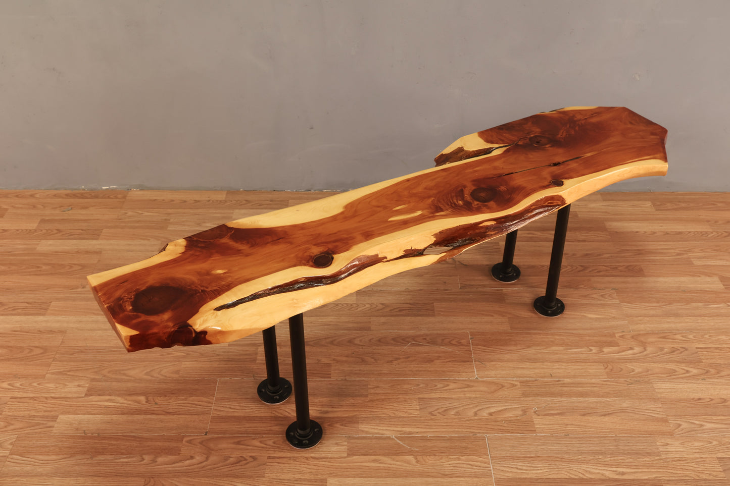 Live Edge Wooden Bench - ONLINE ONLY