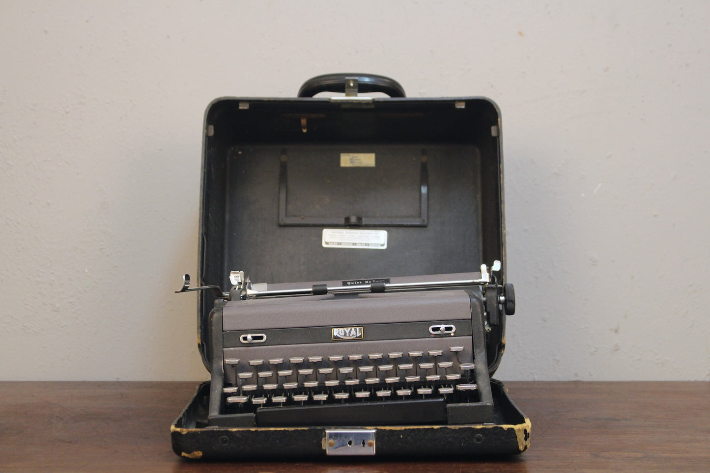 1940s Royal Typewriter with Case
