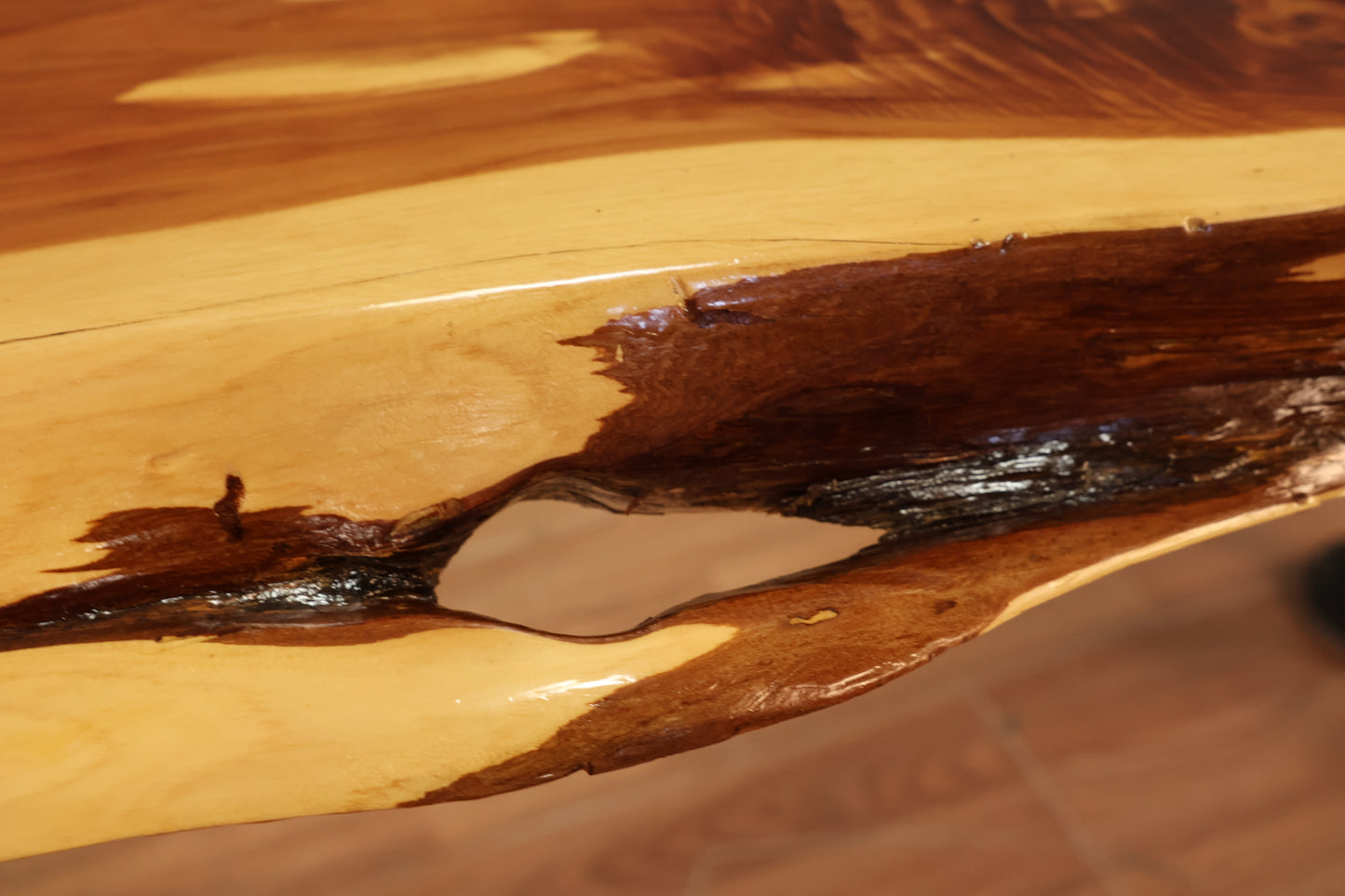 Live Edge Wooden Bench - ONLINE ONLY