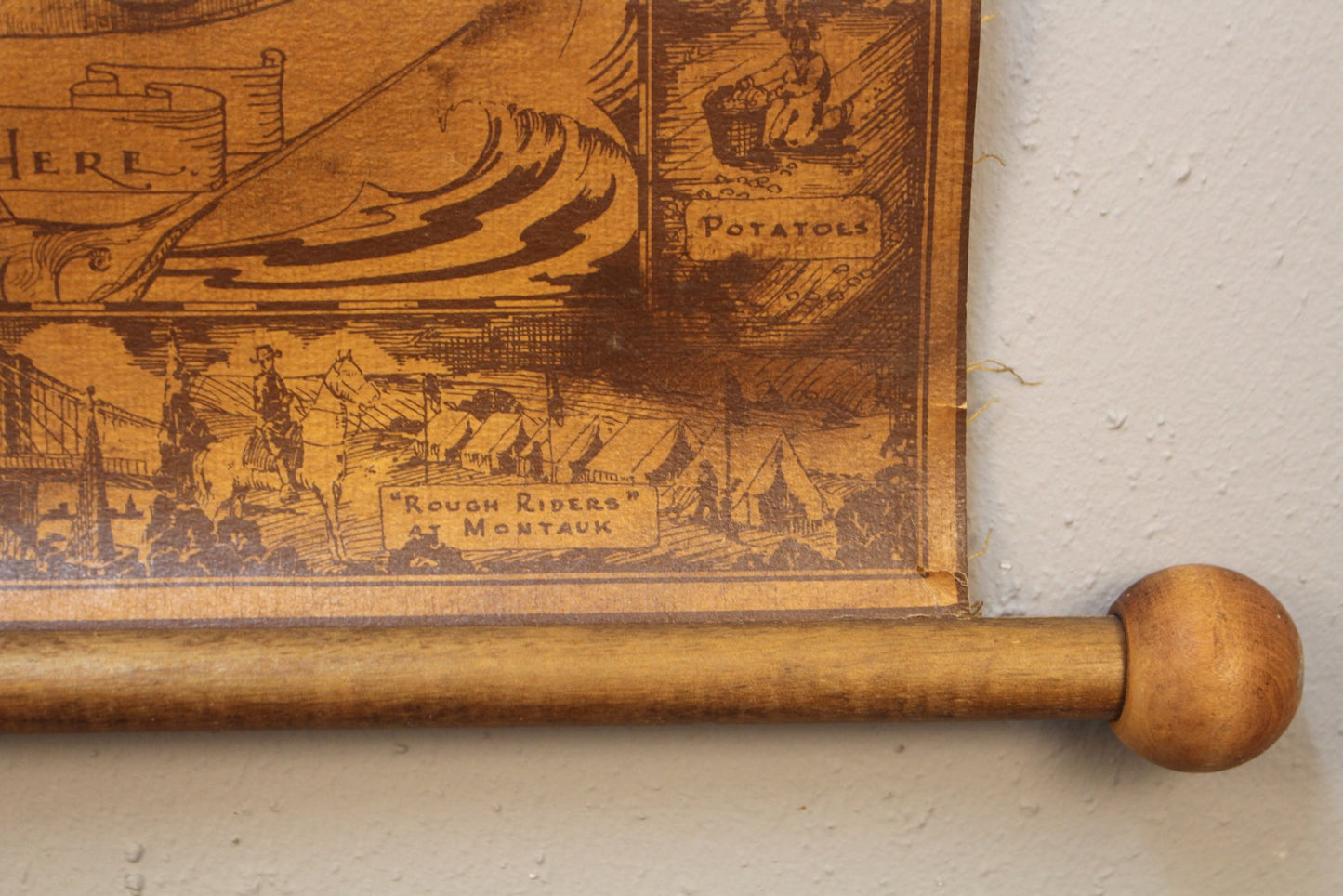 "Long Island" Scroll Map
