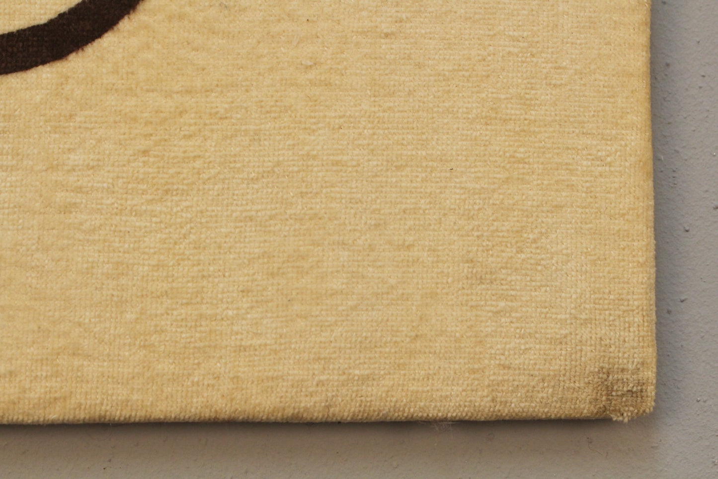 "The Bottom Line" Terrycloth Art