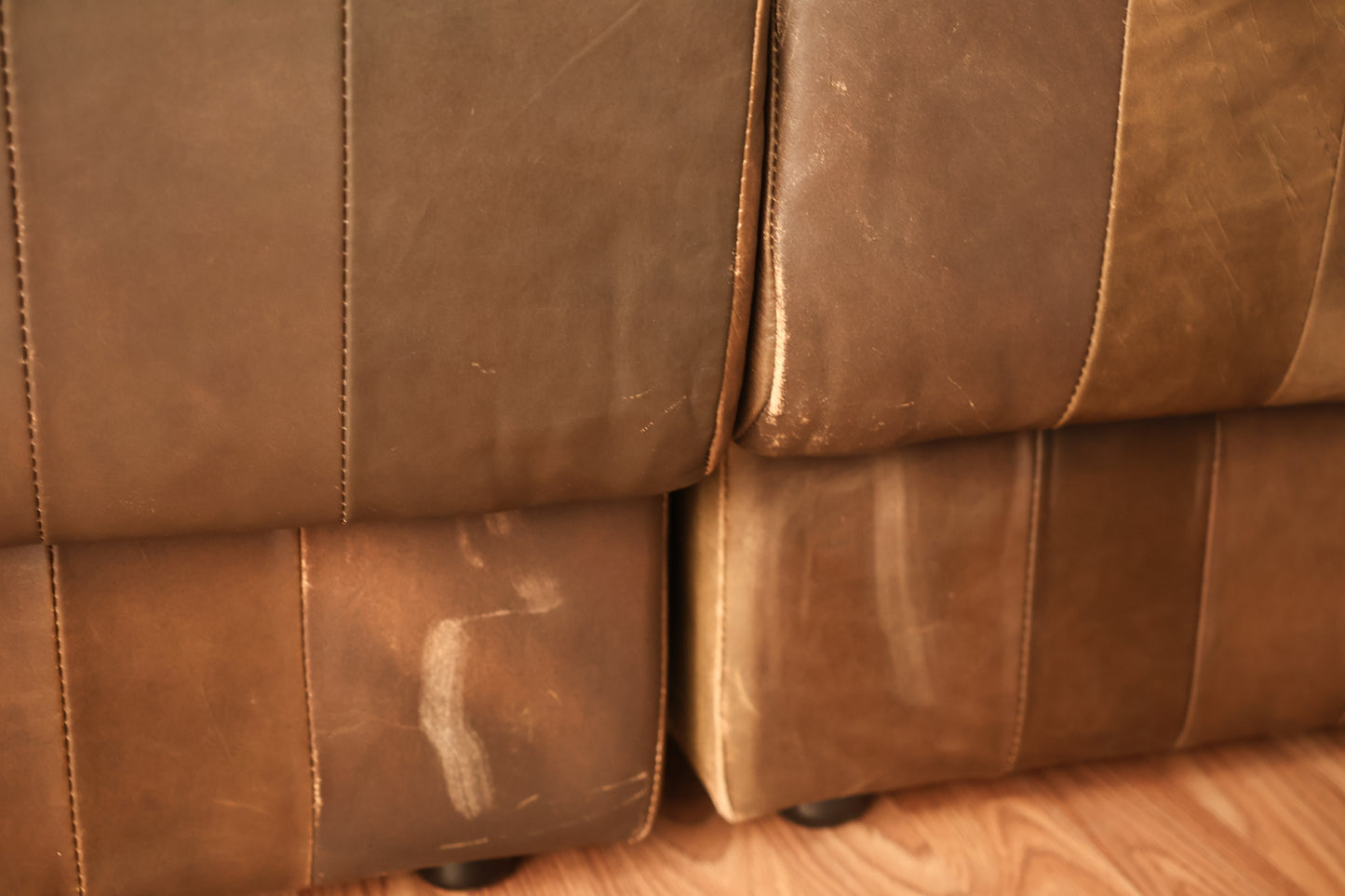 Percival Lafer Leather Patchwork Sectional Sofa - ONLINE ONLY