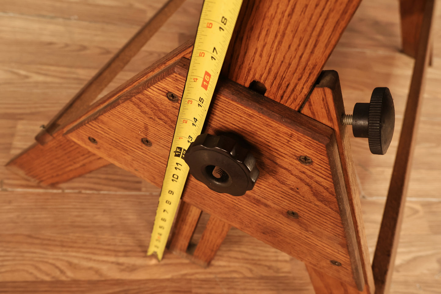 Anco Oak & Pine Drafting Table - ONLINE ONLY