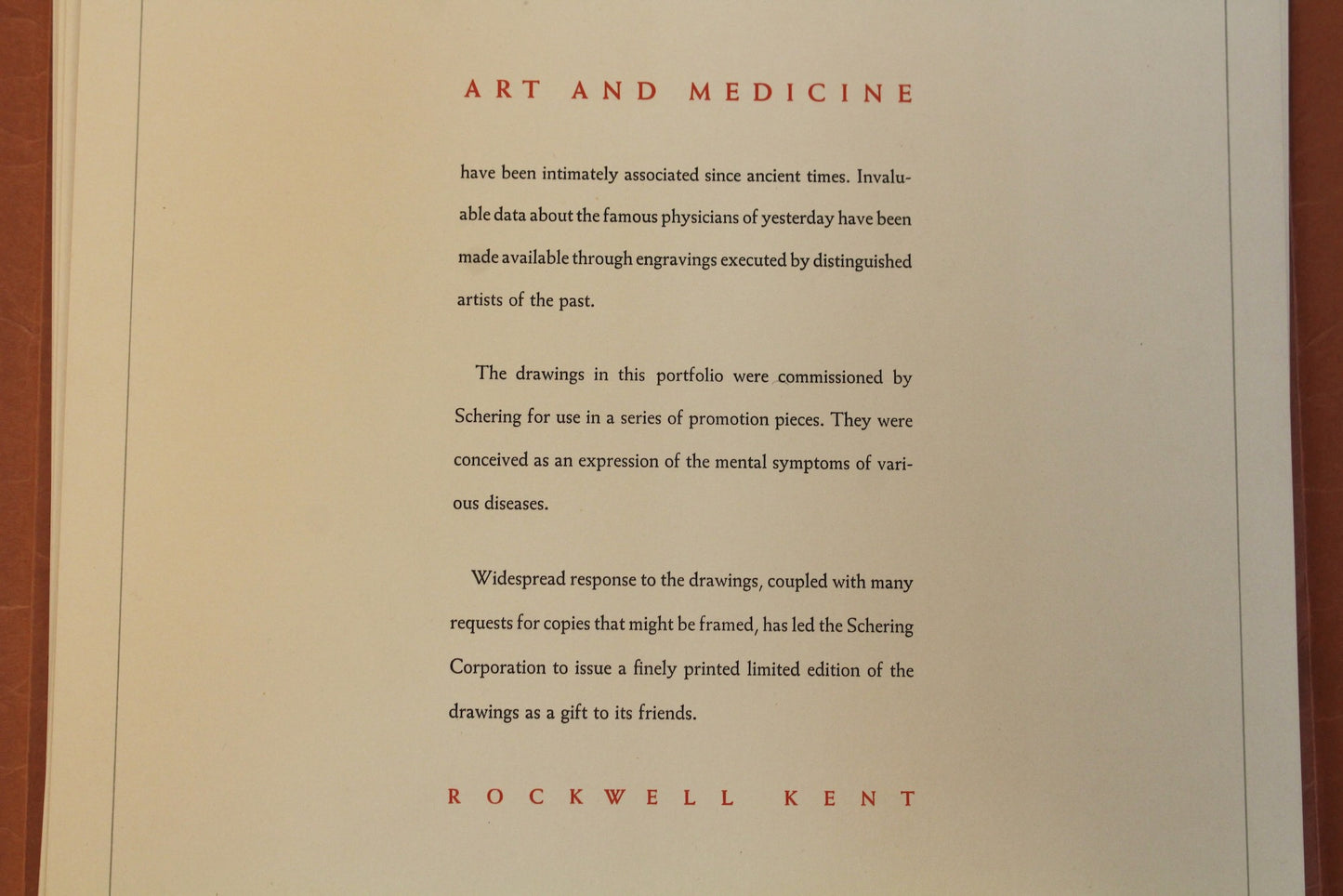 Rockwell Kent "A Portfolio of Drawings" Set of Prints