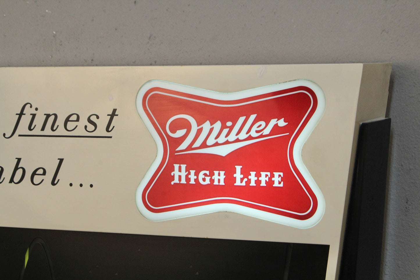 1960s Miller High Life "Bouncing Ball" Motion Sign