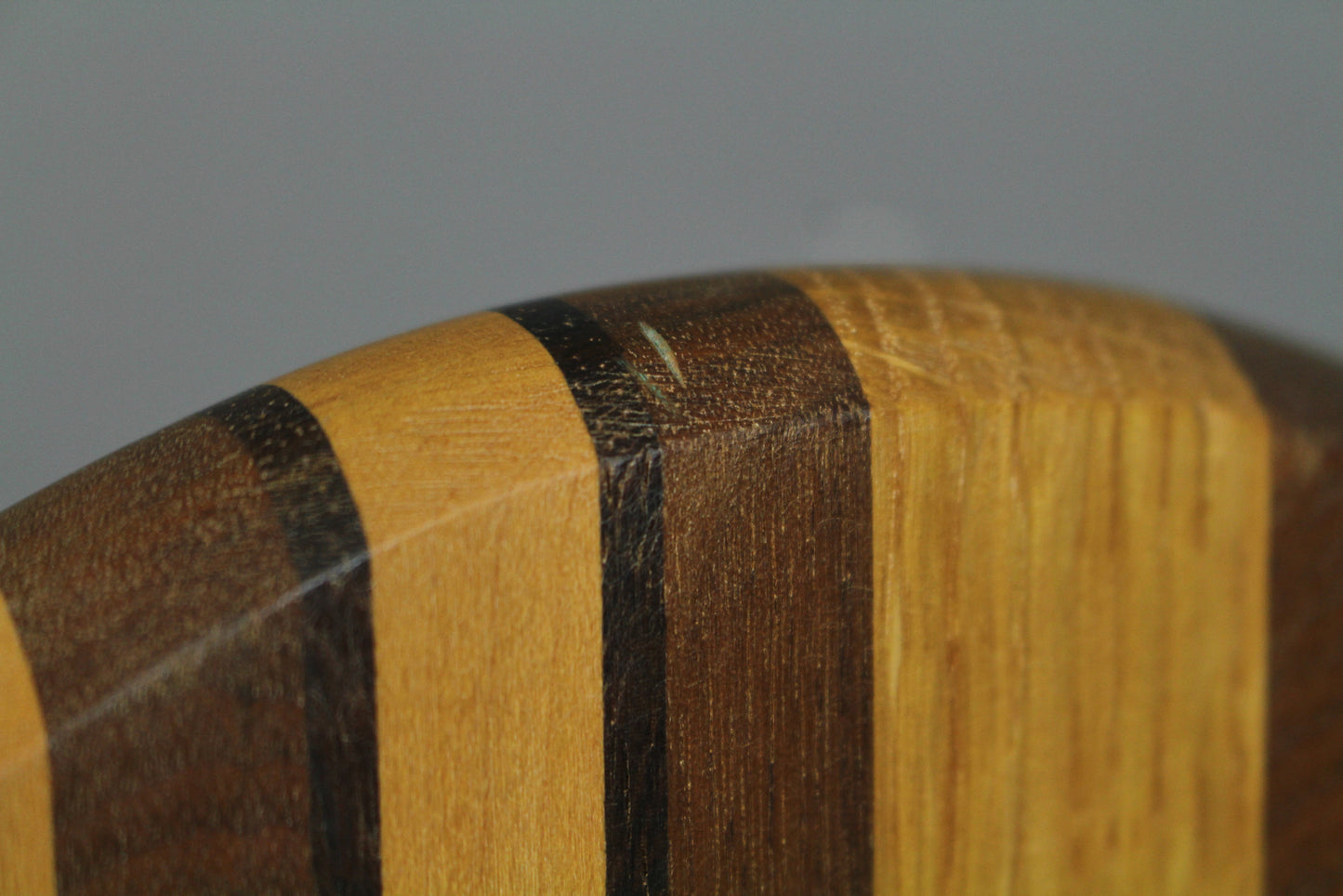 Pair of Striped Wood Bookends