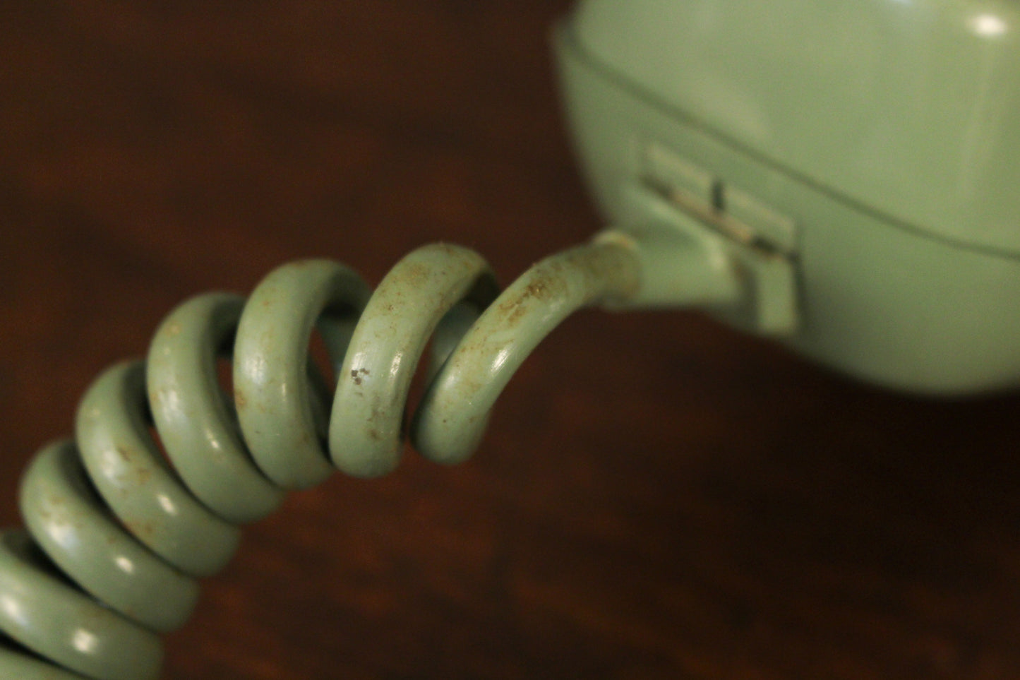 Trimline Avocado Rotary Telephone