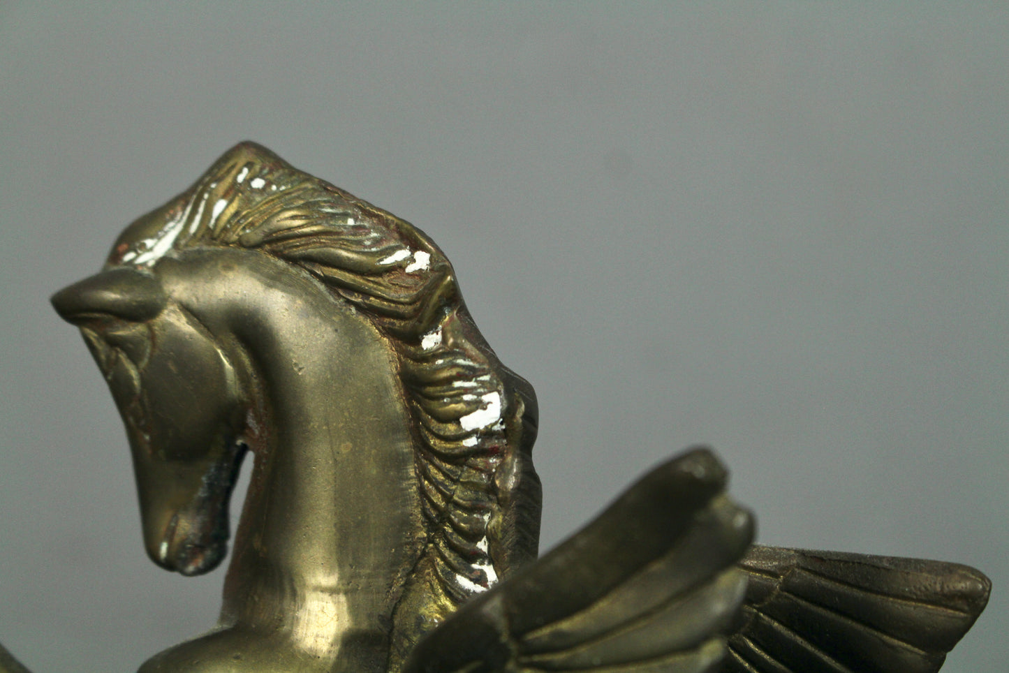 Pair of Brass Pegasus Bookends