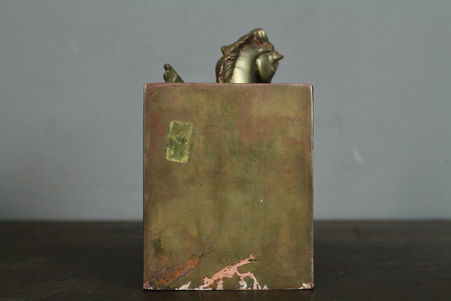 Pair of Brass Pegasus Bookends