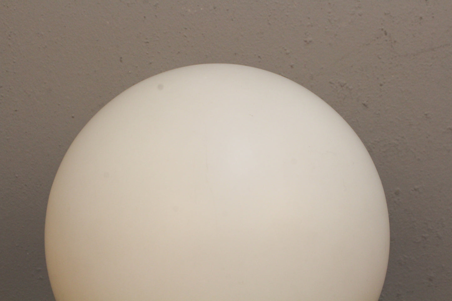 Space Age Chrome Globe Lamp