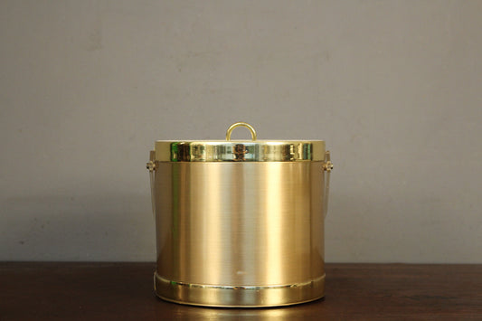 Gold & Acrylic Ice Bucket
