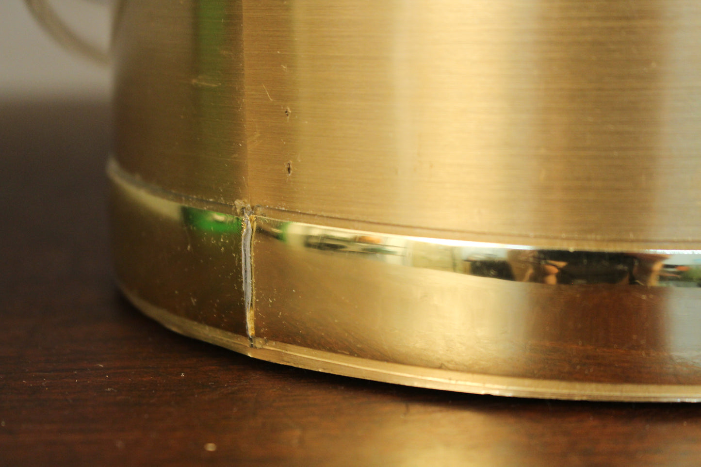 Gold & Acrylic Ice Bucket