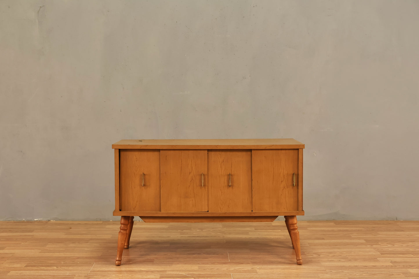 Sable Laminate Sliding-Door Record Cabinet