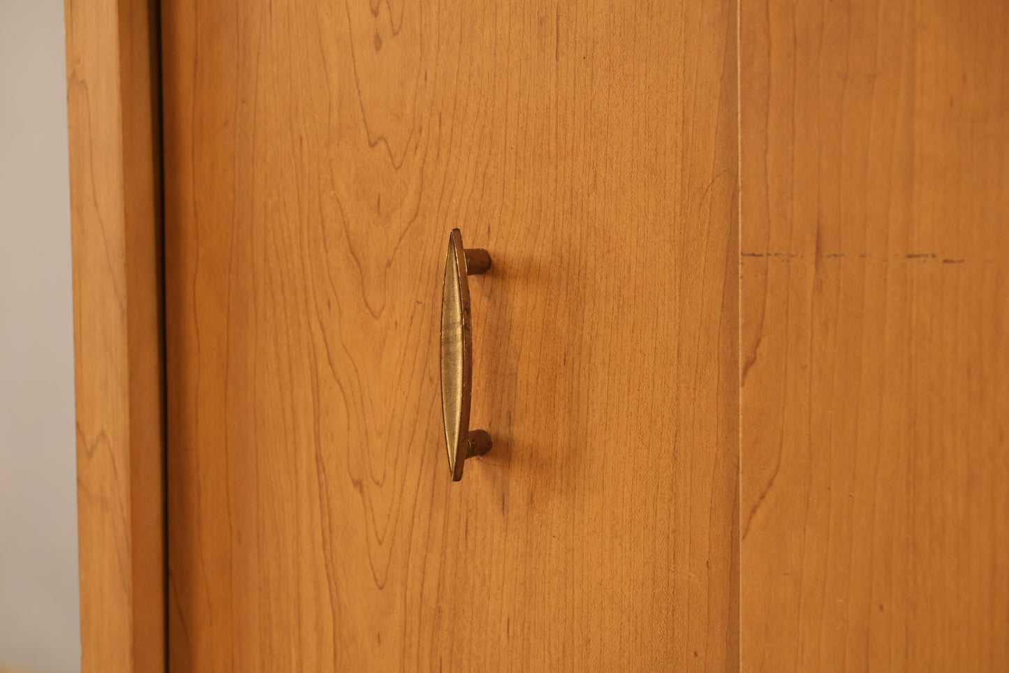 Sable Laminate Sliding-Door Record Cabinet