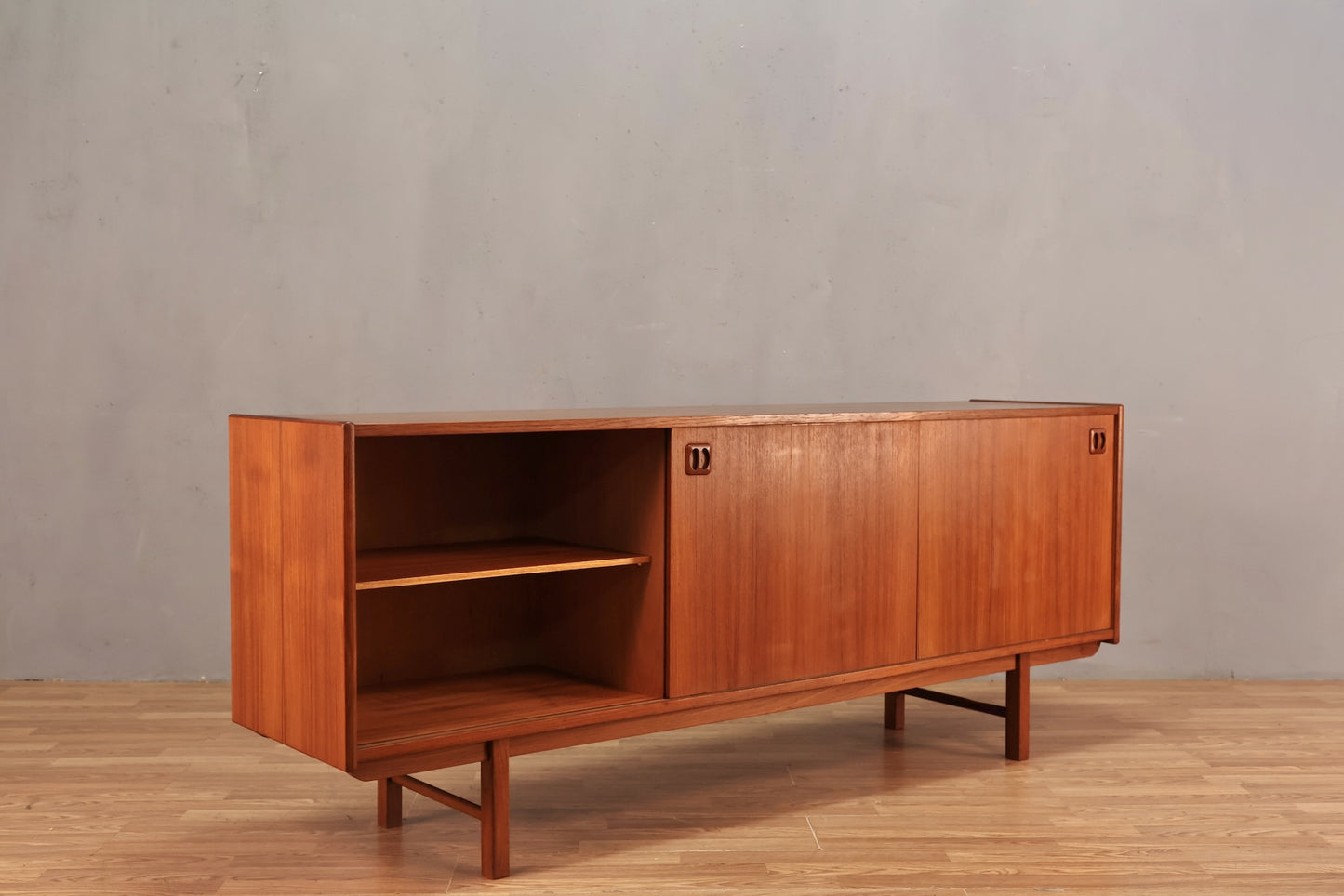 1960s IKEA "Korsør" Teak 4-Drawer Credenza