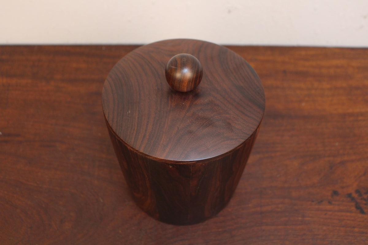 Dark Rosewood Ice Bucket