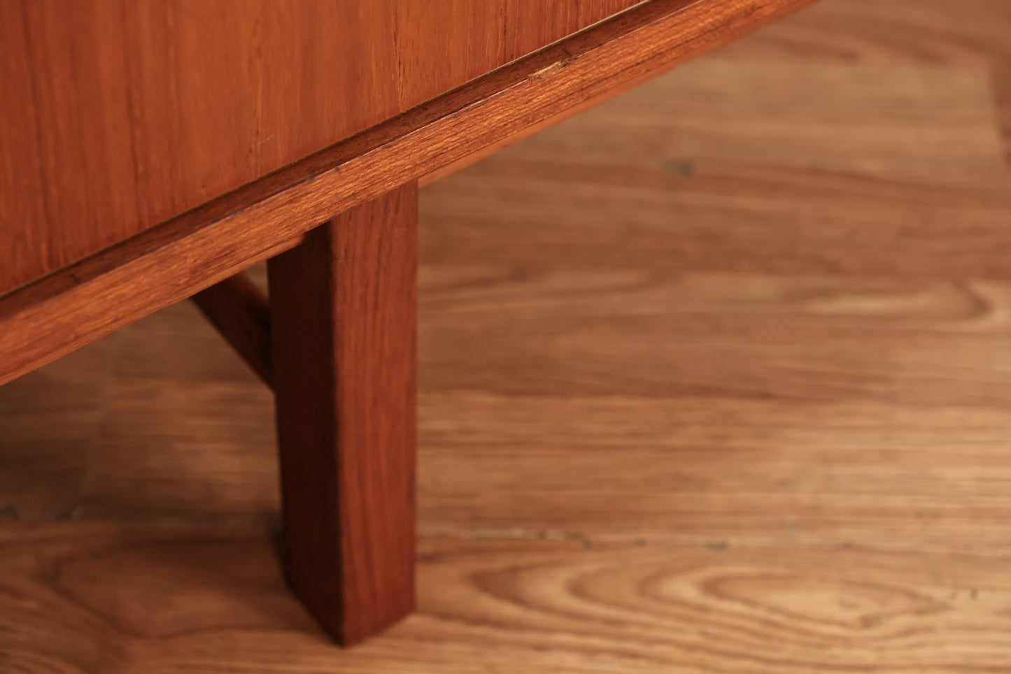 1960s IKEA "Korsør" Teak 4-Drawer Credenza