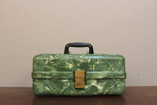 Marbled Plastic Tackle Box