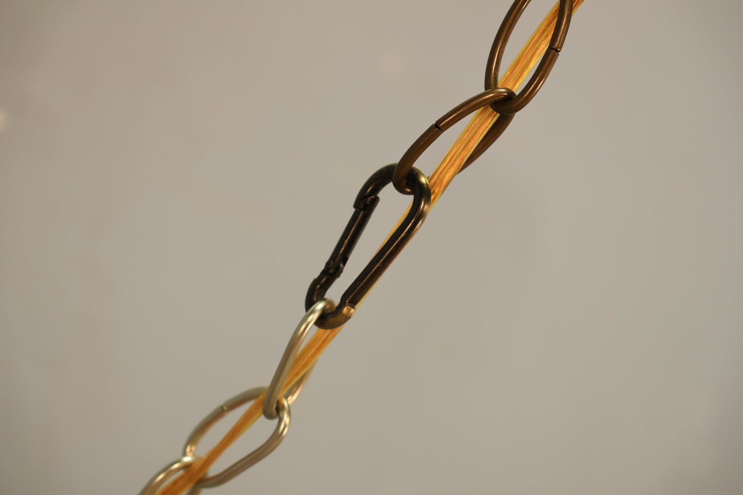 Modern Hollywood Regency-Style Swag Lamp