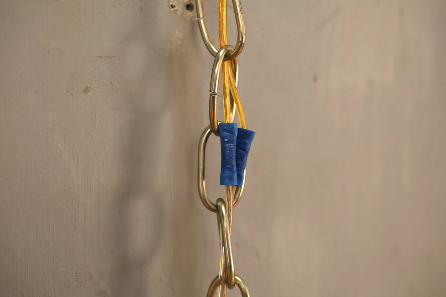 Modern Hollywood Regency-Style Swag Lamp