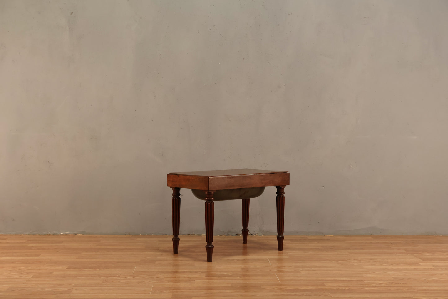 Antique Mahogany Bidet Side Table