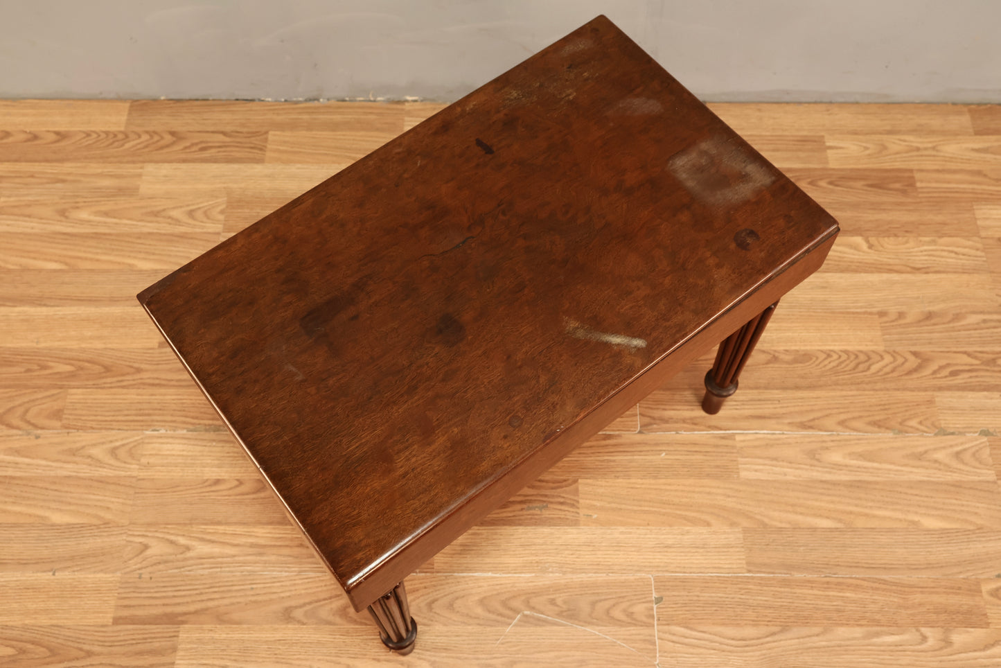 Antique Mahogany Bidet Side Table