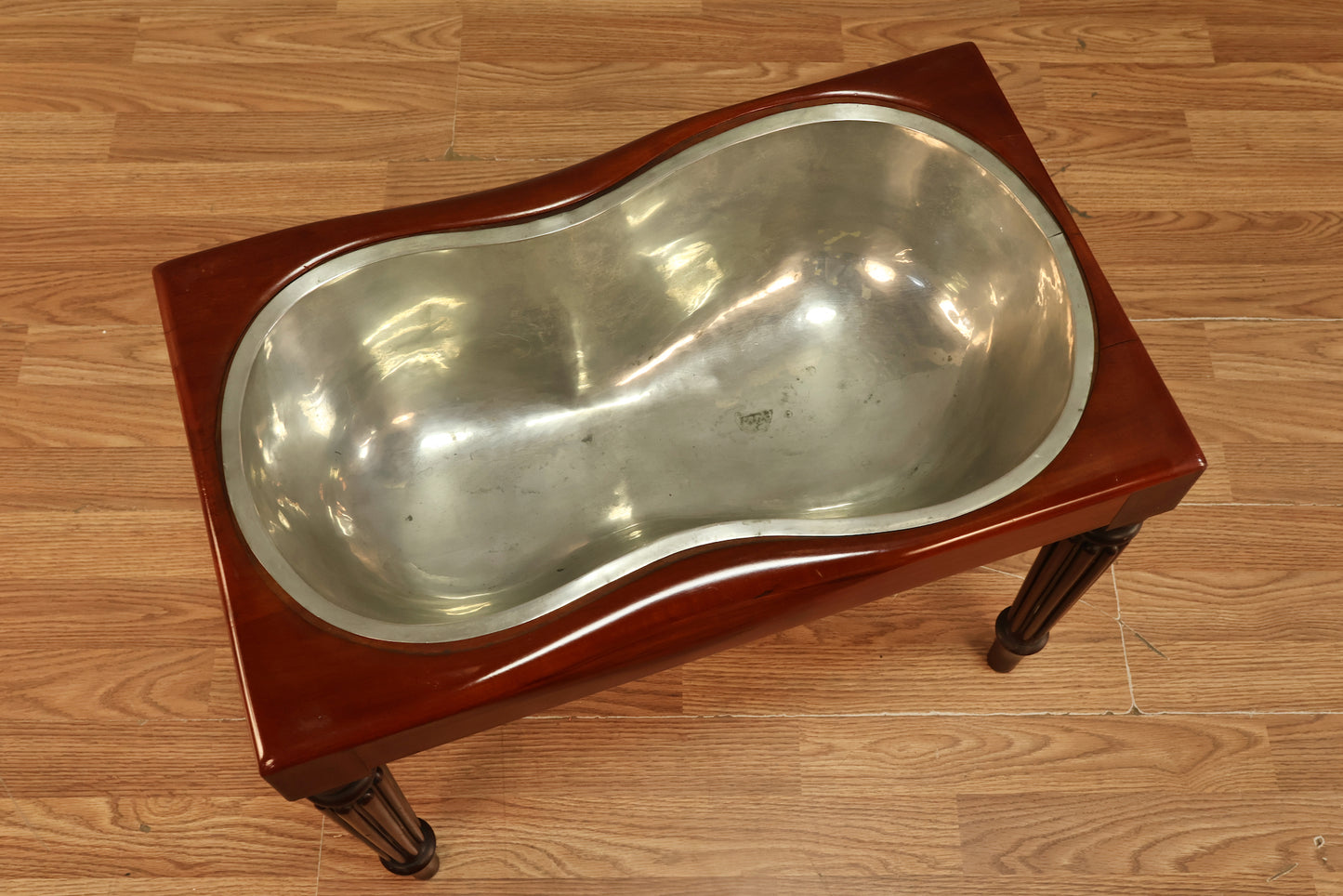 Antique Mahogany Bidet Side Table