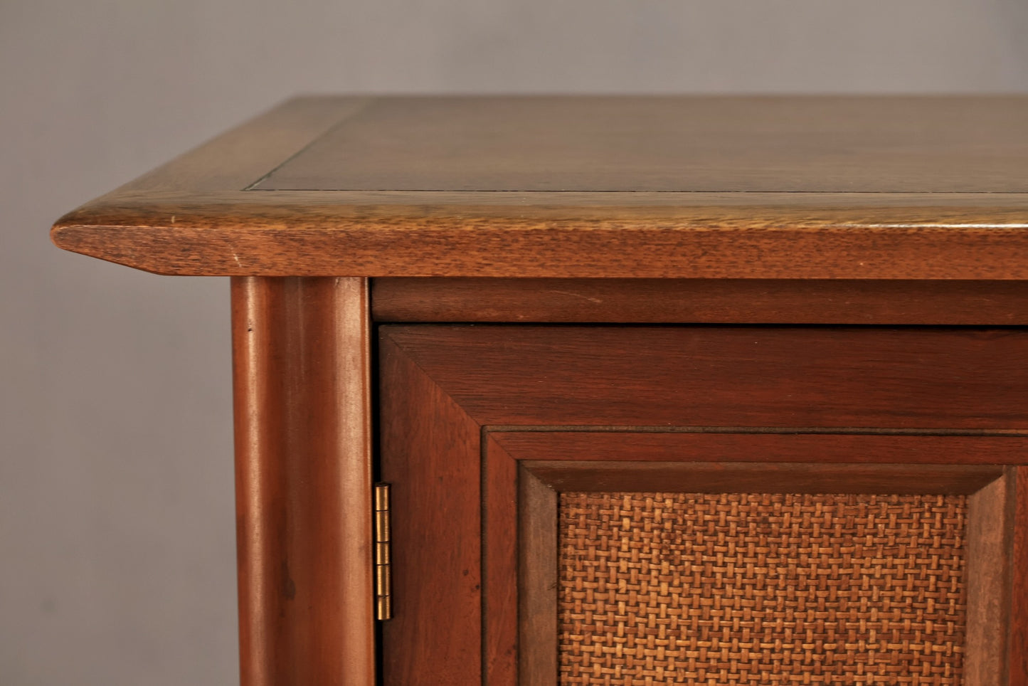 Stanley Walnut 4-Drawer Bachelor's Chest - ONLINE ONLY