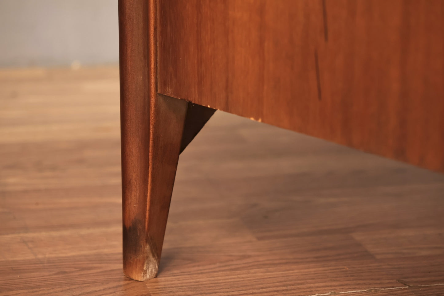 Stanley Walnut 4-Drawer Bachelor's Chest - ONLINE ONLY