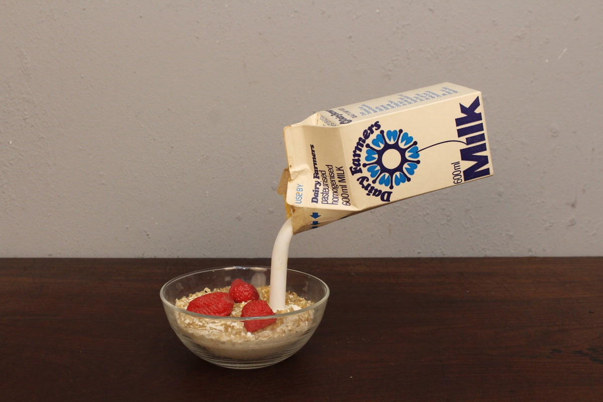 "Frozen Moments" Ceral & Milk Sculpture
