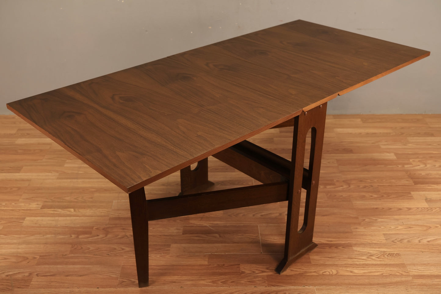 Mid Century Walnut Gateleg Dining Table