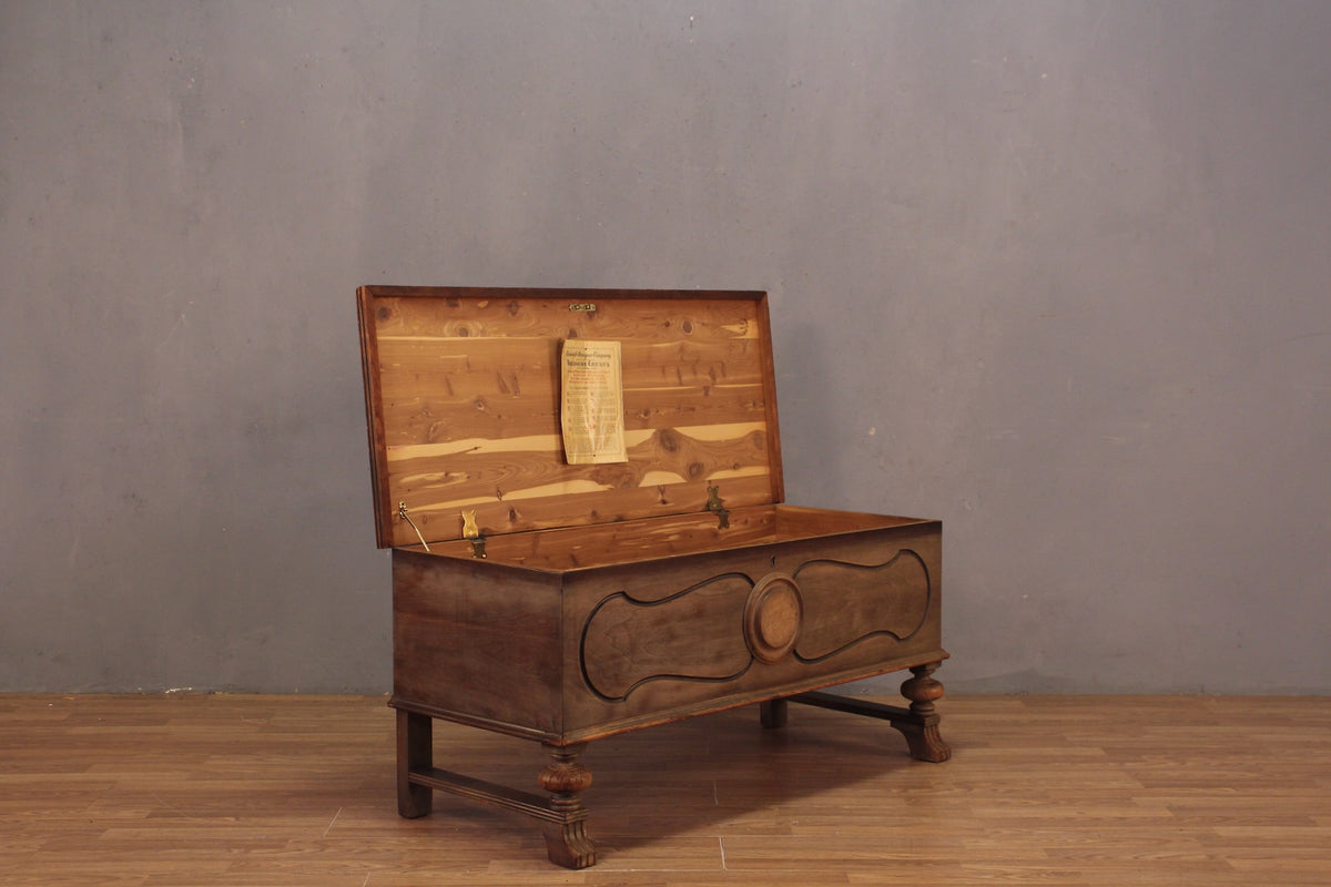 Caswell-Runyan Carved Cedar Chest