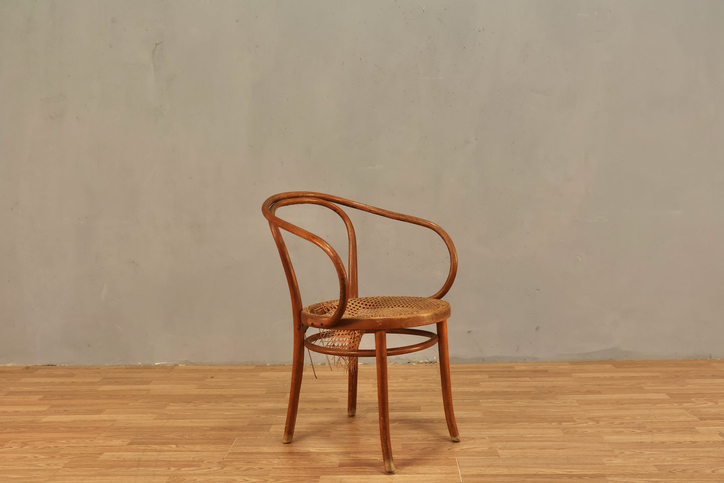 Antique Bentwood & Cane Armchair - ONLINE ONLY