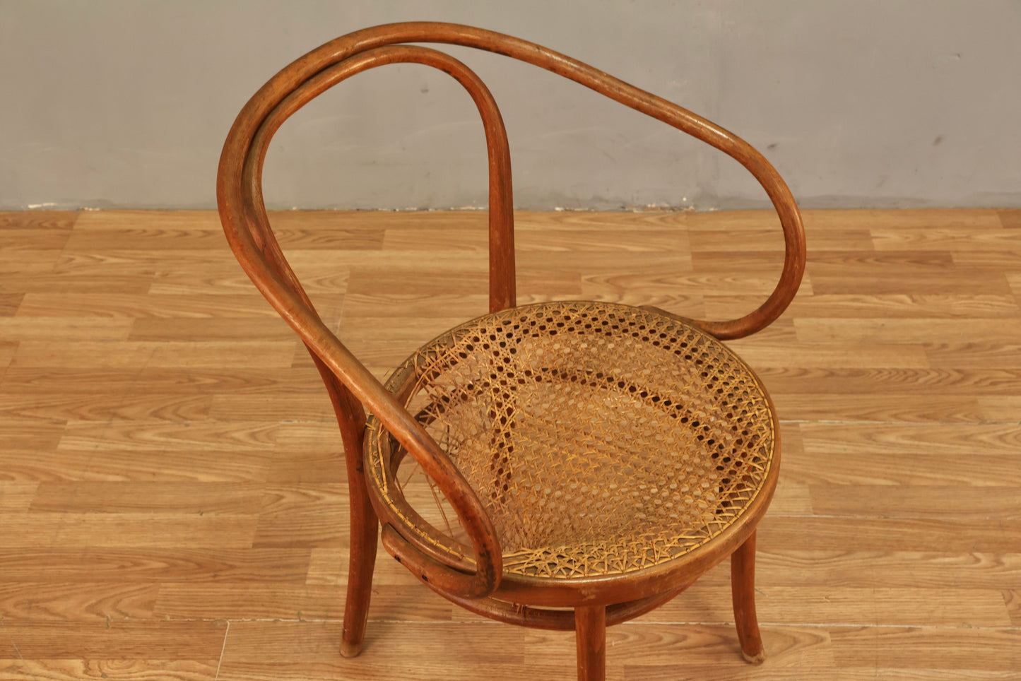 Antique Bentwood & Cane Armchair - ONLINE ONLY