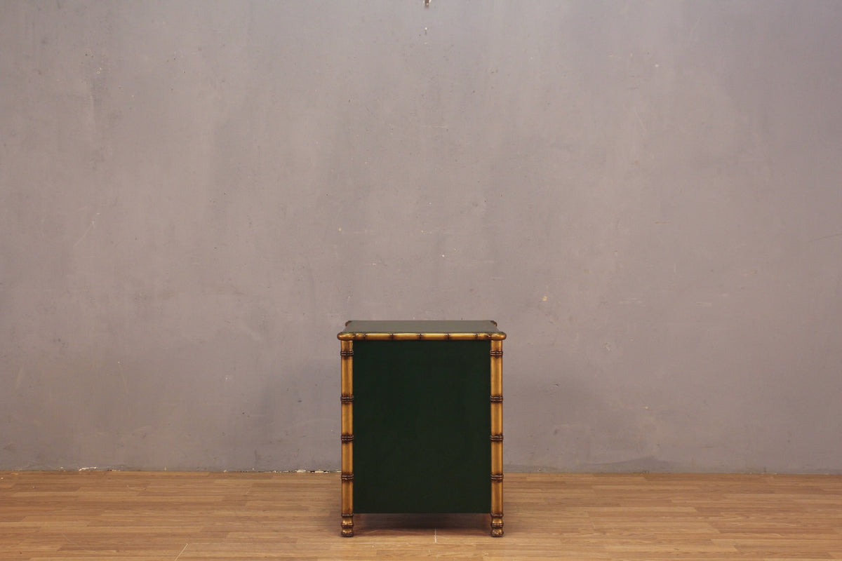 Chinoiserie Emerald 3-Drawer End Table