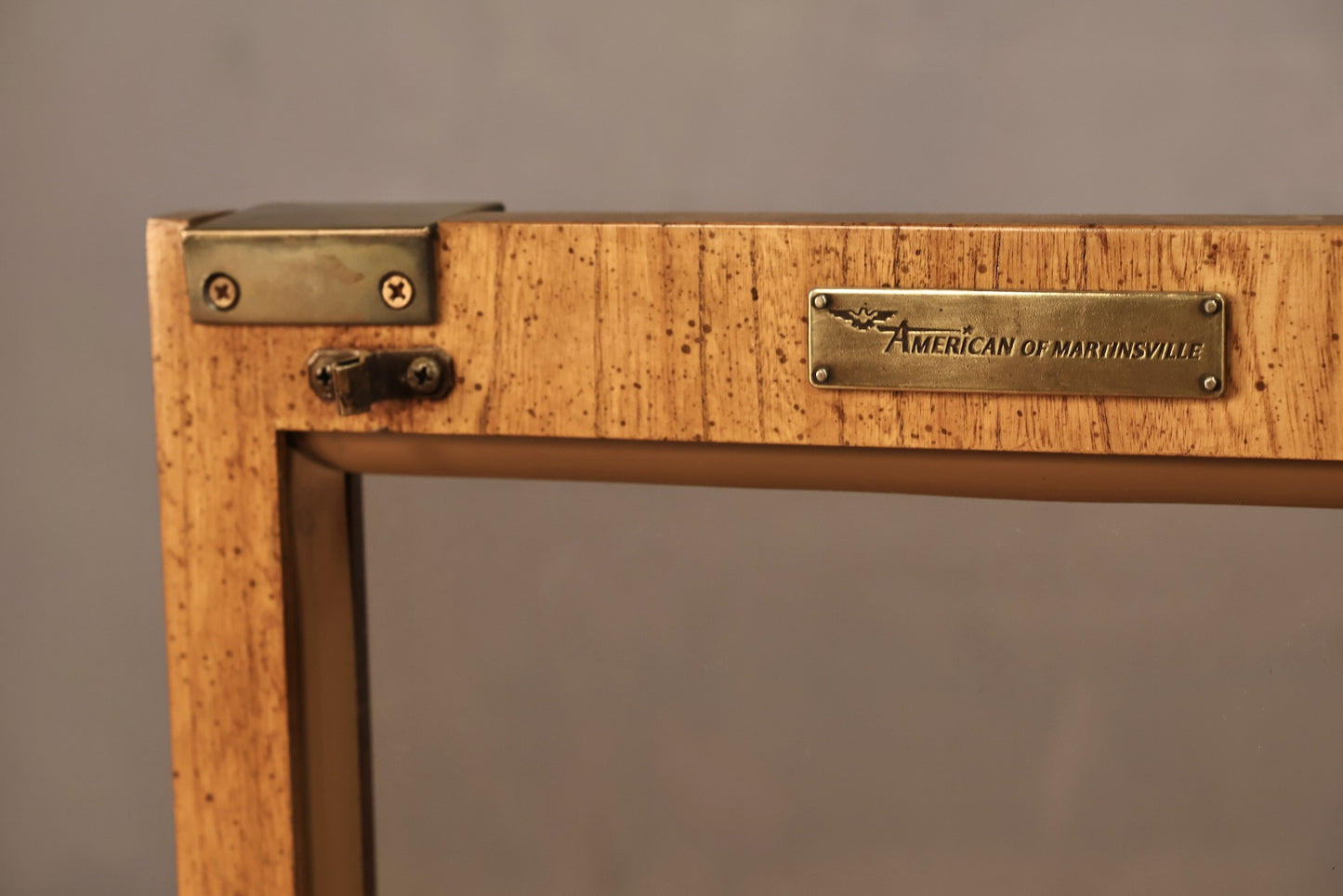 American of Martinsville Illuminated Console Table