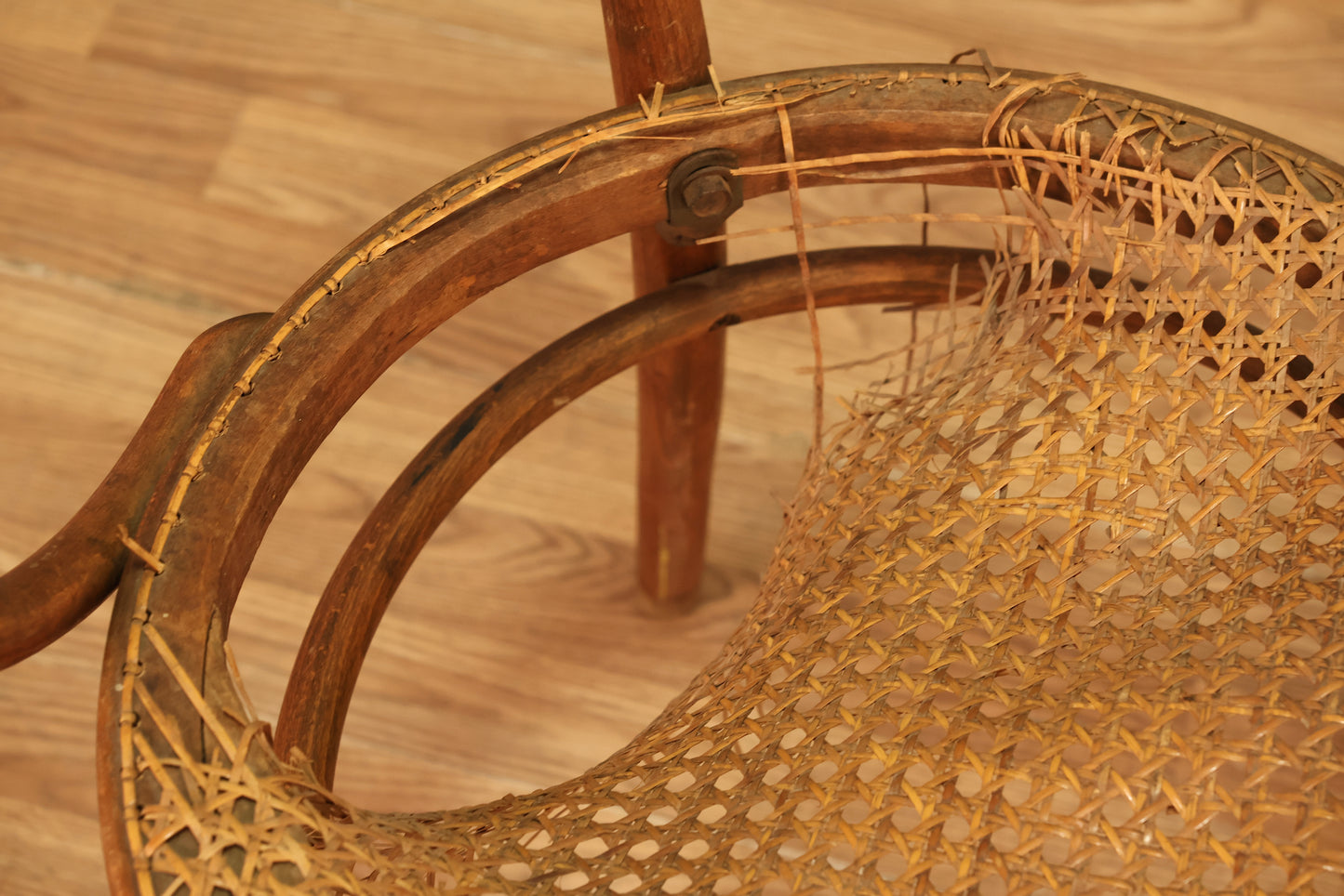 Antique Bentwood & Cane Armchair - ONLINE ONLY