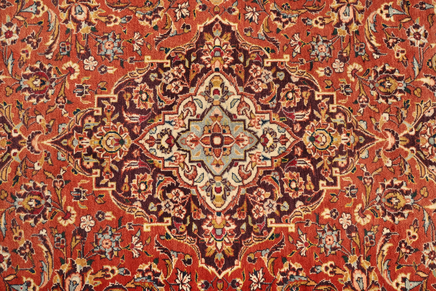 Large Amethyst & Ruby Wool Rug - ONLINE ONLY