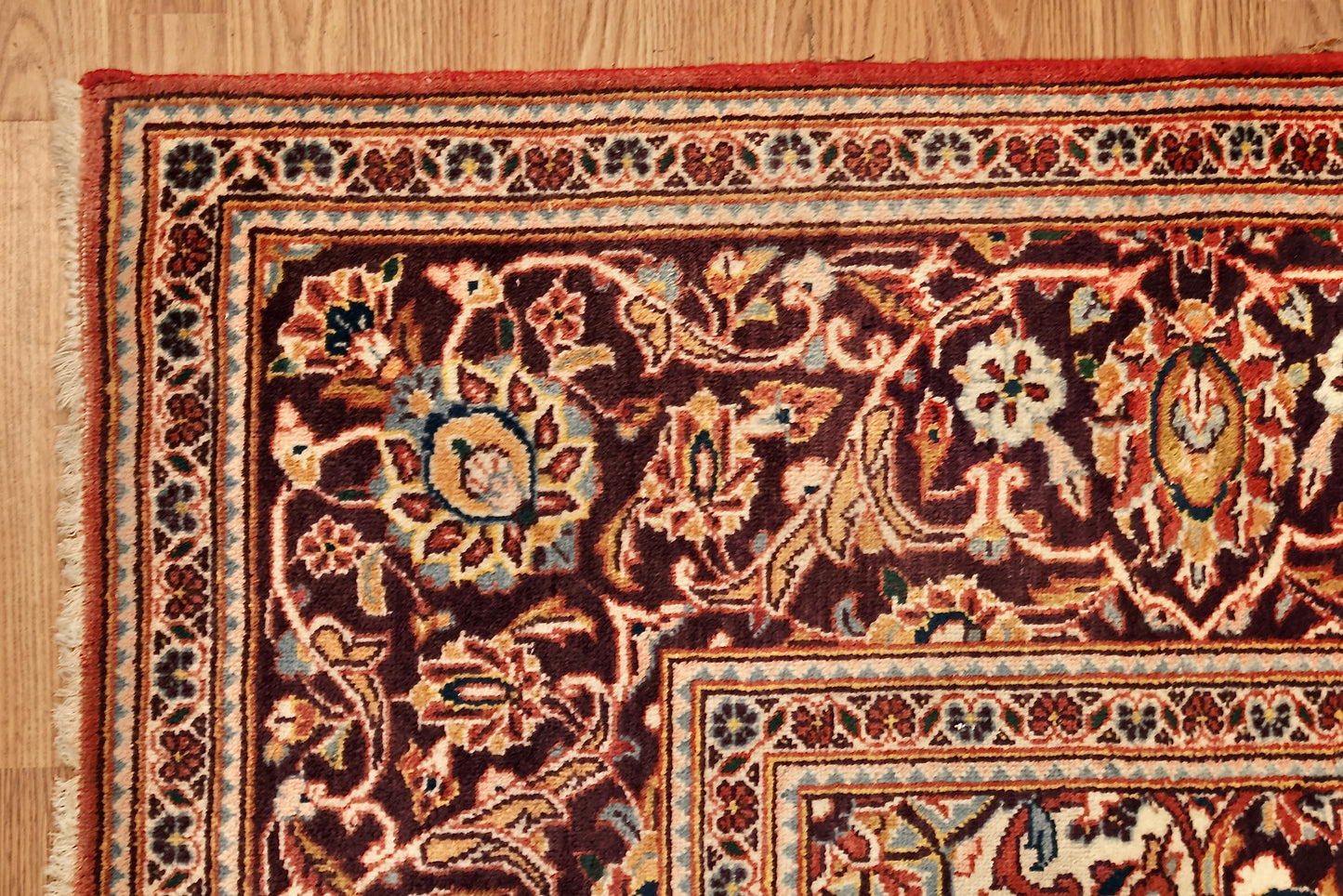 Large Amethyst & Ruby Wool Rug - ONLINE ONLY