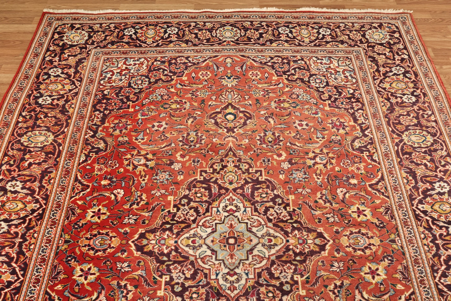 Large Amethyst & Ruby Wool Rug - ONLINE ONLY