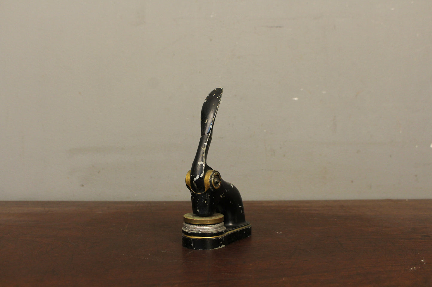 1940s Iron Embossing Stamp Press