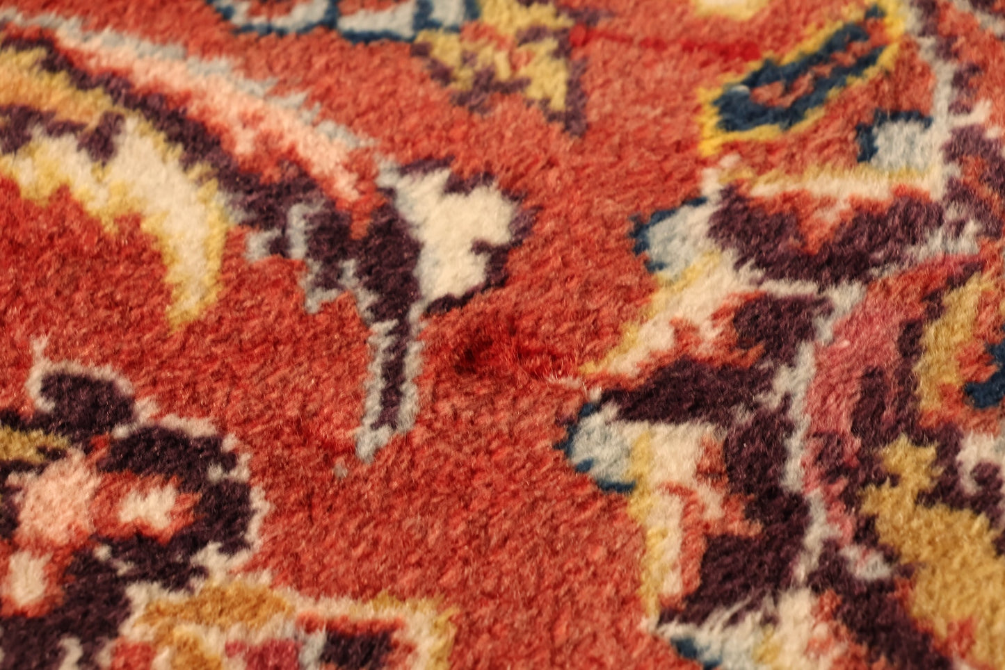 Large Amethyst & Ruby Wool Rug - ONLINE ONLY
