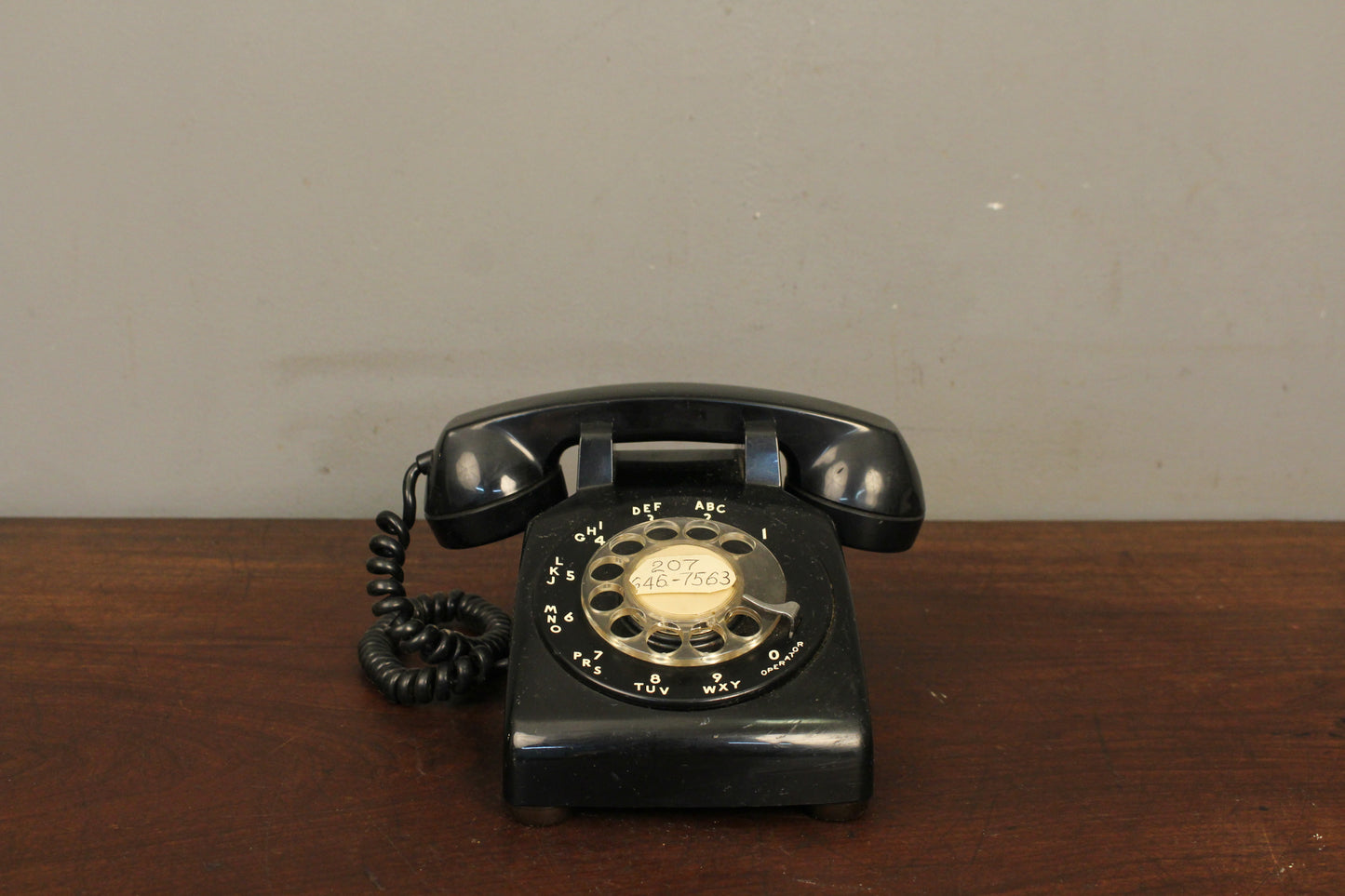 Western Electric Black Rotary Phone