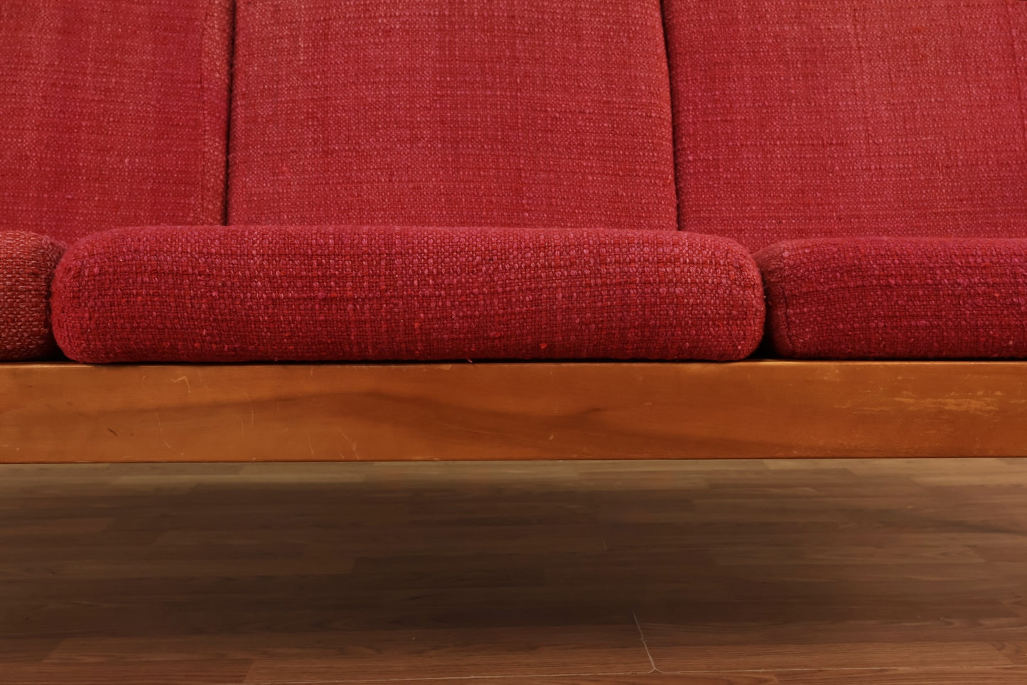 Colombian Mid Century Magenta Sofa