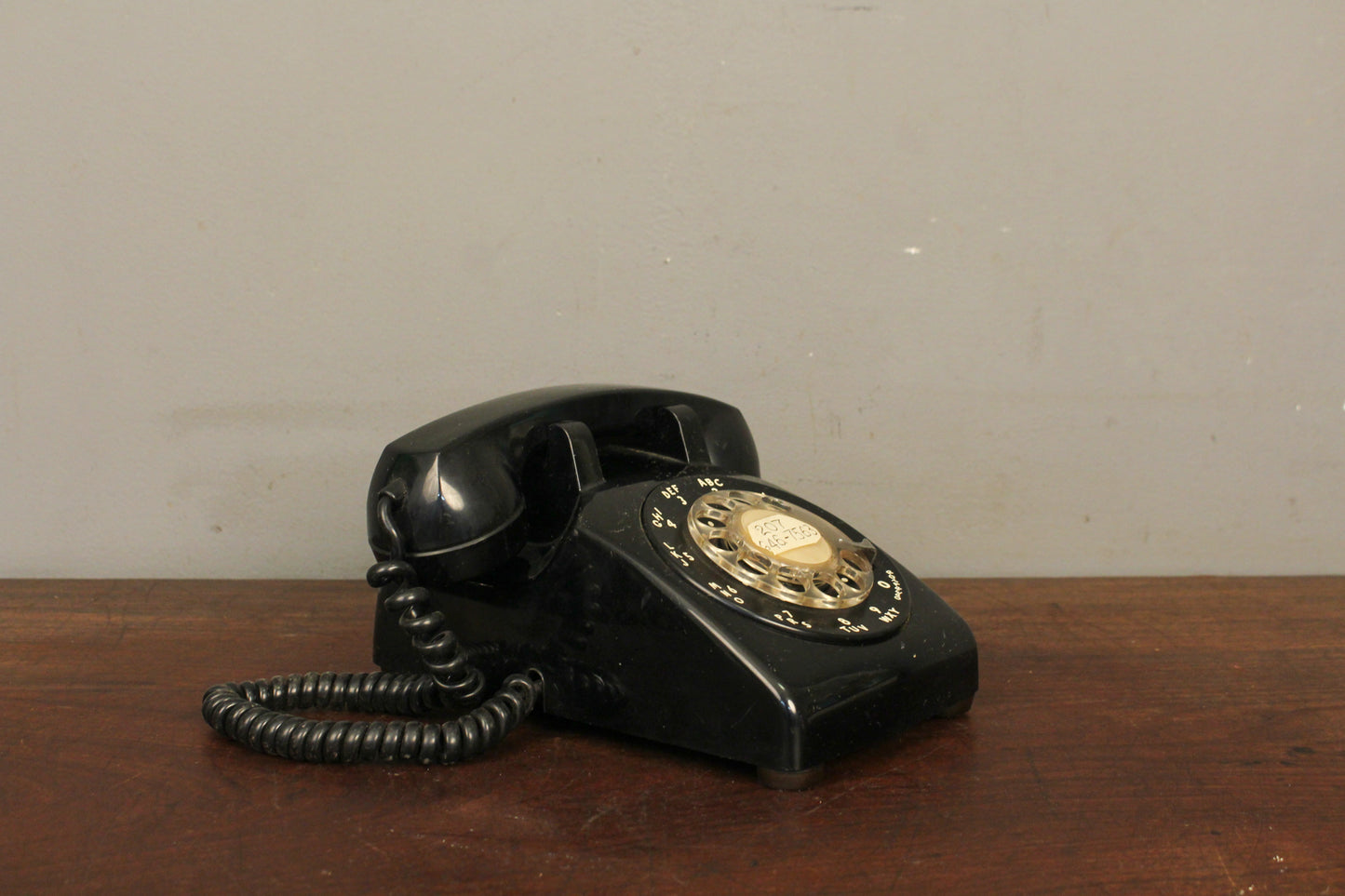 Western Electric Black Rotary Phone
