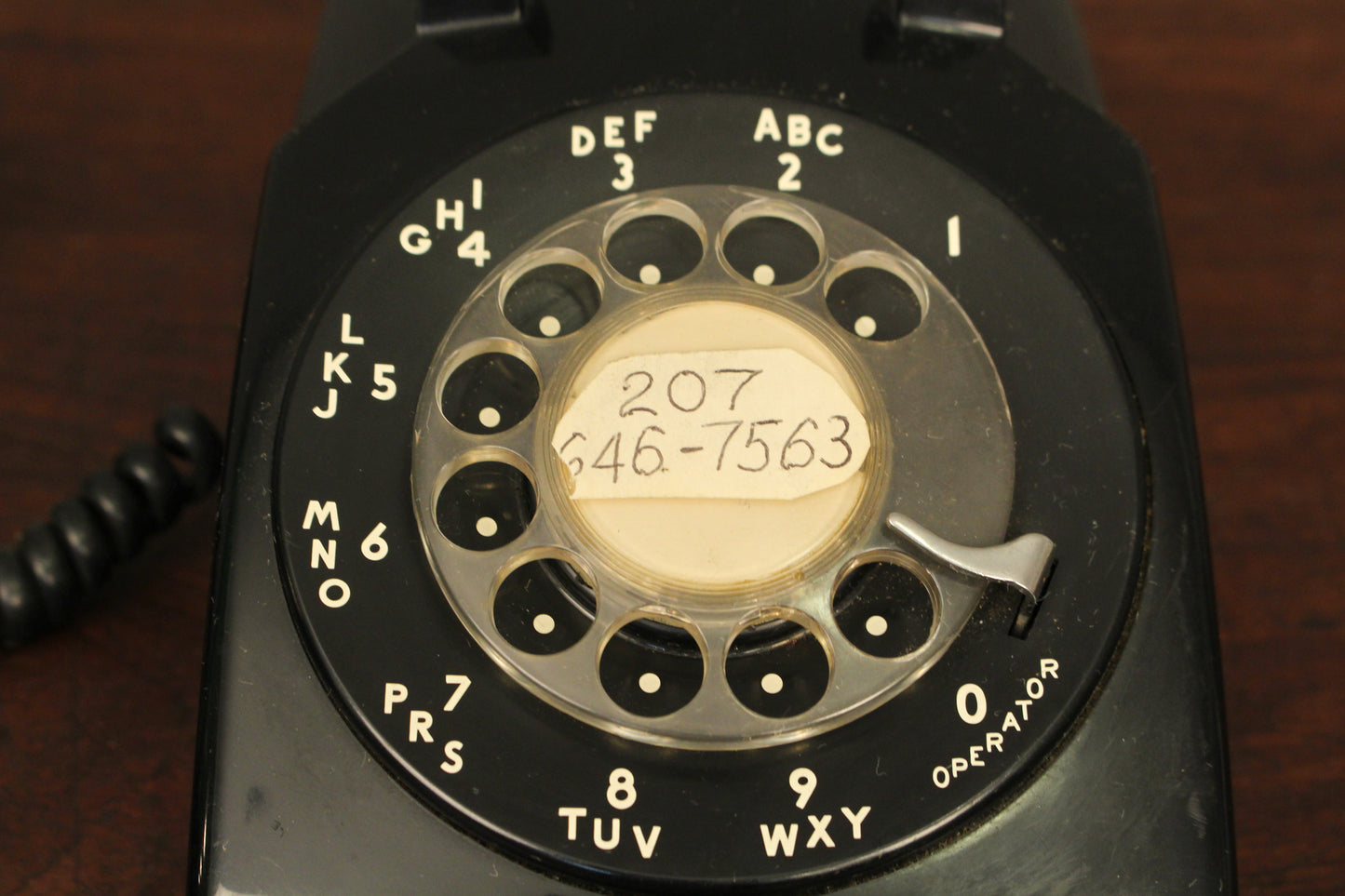 Western Electric Black Rotary Phone