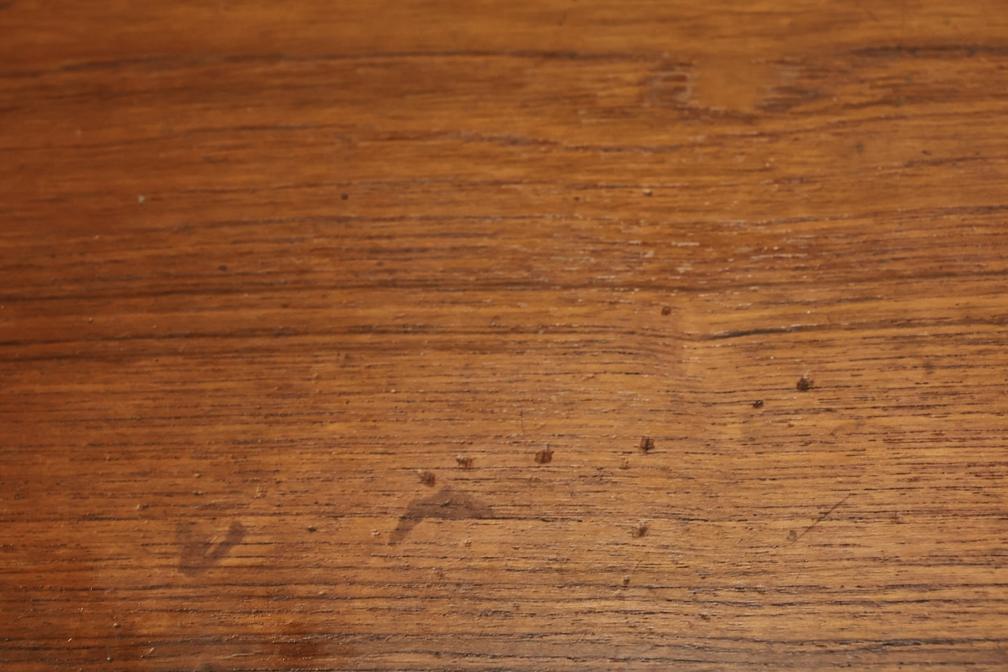 Teak Dining Table With Built-In Leaves - ONLINE ONLY