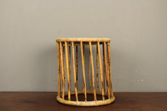 Bamboo & Rattan Plant Stand