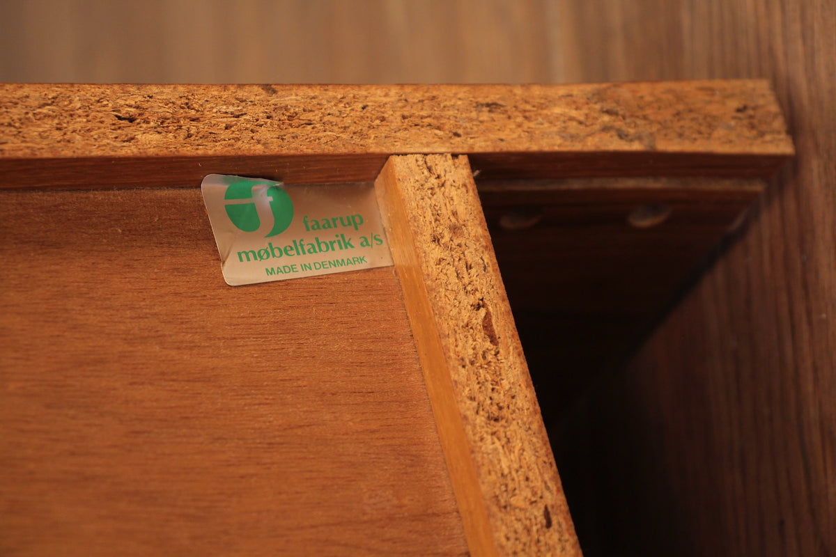 Faarup Danish Teak 1-Door End Table