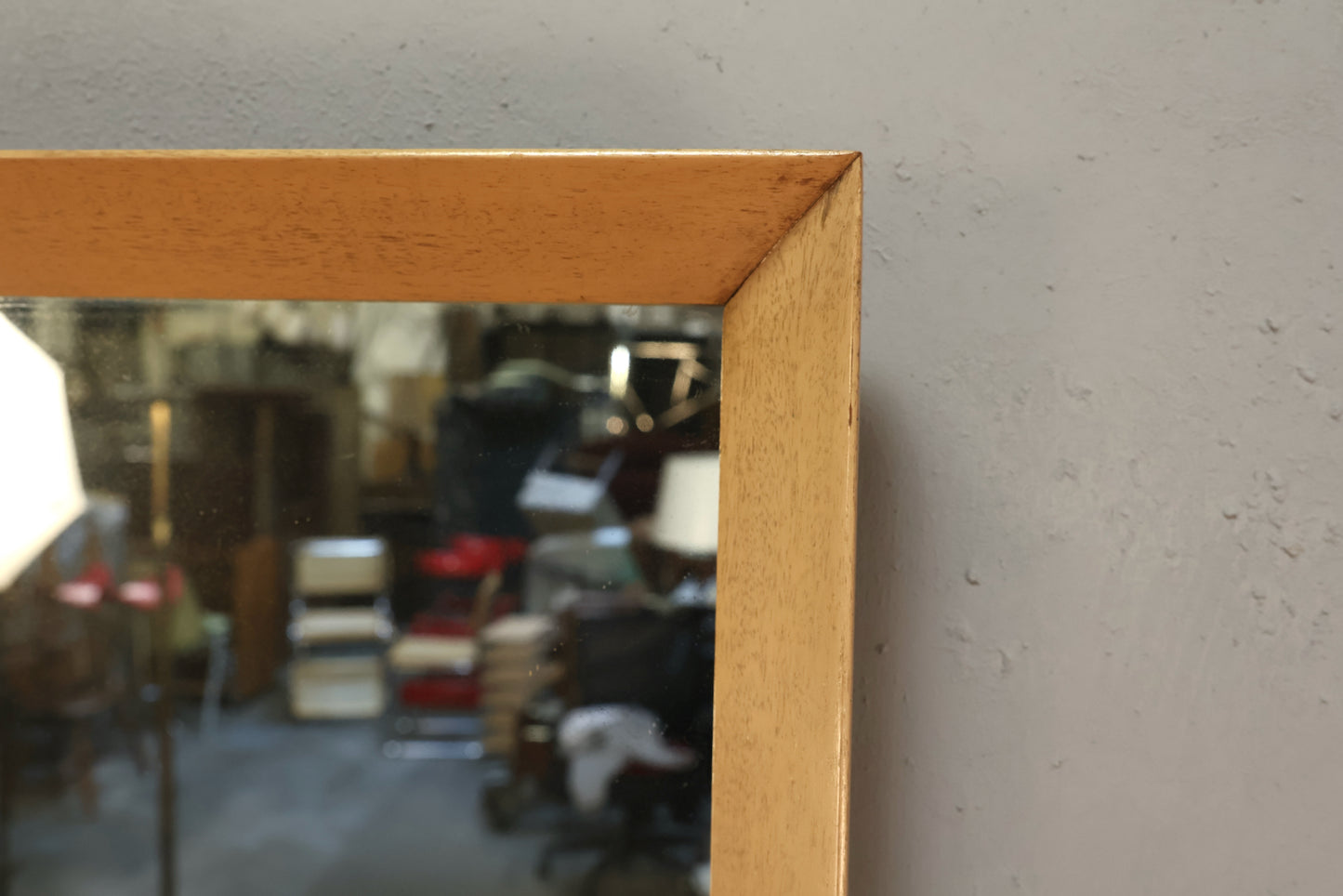 Mid Century Light Sable Mirror